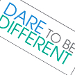 Dare to be different logo