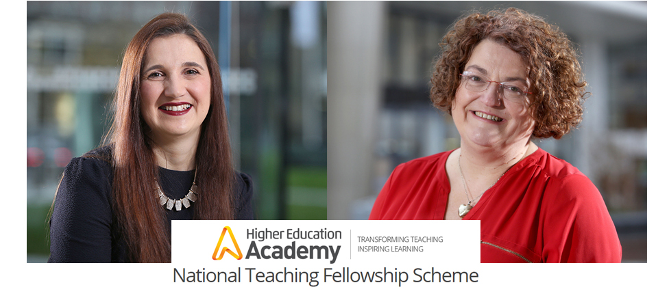 Jane and Jess keep Hudds in National Teaching Fellows top spot