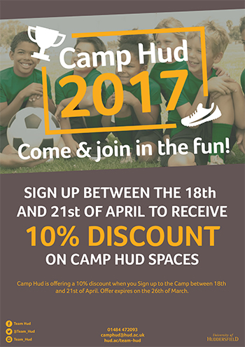 Camp Hud discount inpage