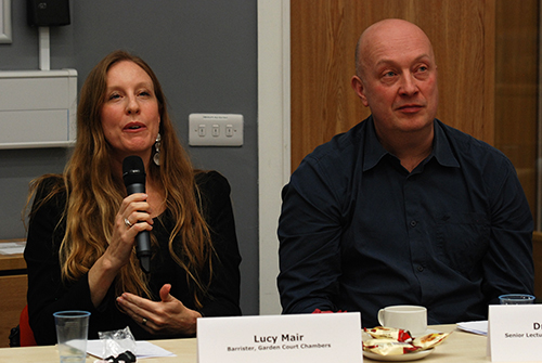 Lucy Mair and John Lever
