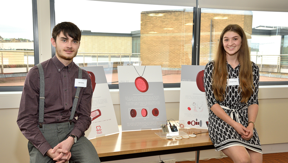 Jack Cowley and Georgina Jenks